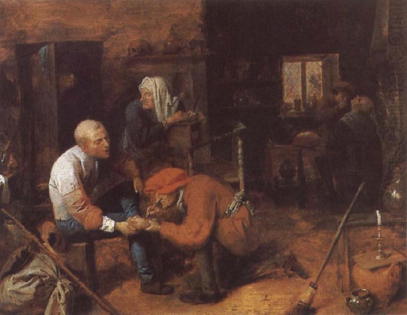 BROUWER, Adriaen The Operation oil painting picture
